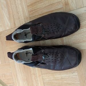 Timberland smartwool Mens Slip On Leather Shoes Size 7 Brown